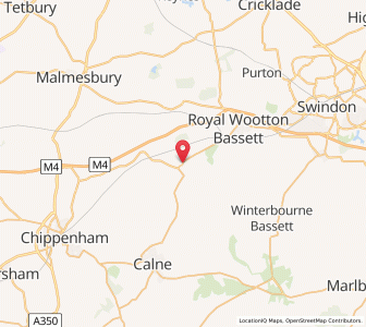 Map of Lyneham, EnglandEngland