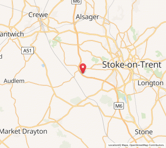 Map of Madeley Heath, EnglandEngland