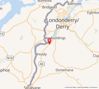 Map of Magheramason, Northern IrelandNorthern Ireland