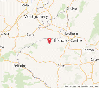 Map of Mainstone, EnglandEngland