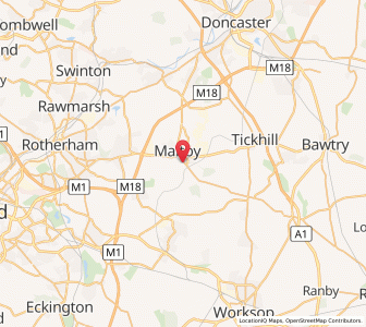 Map of Maltby, EnglandEngland