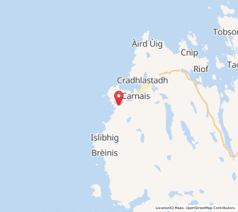Map of Mangersta, ScotlandScotland