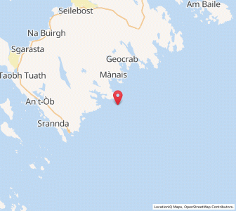 Map of Manish, ScotlandScotland