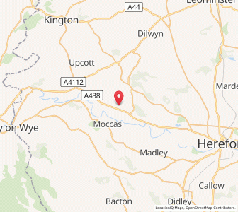 Map of Mansel Gamage, EnglandEngland