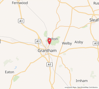 Map of Manthorpe, EnglandEngland