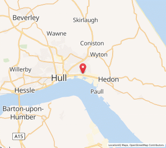 Map of Marfleet, EnglandEngland