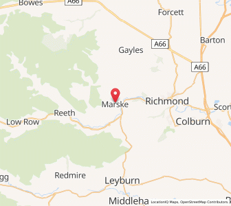 Map of Marske, EnglandEngland