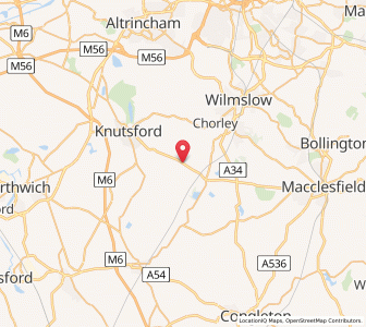 Map of Marthall, EnglandEngland