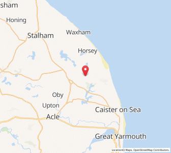 Map of Martham, EnglandEngland