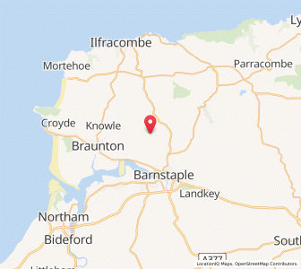 Map of Marwood, EnglandEngland