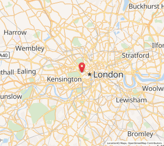 Map of Mayfair, EnglandEngland