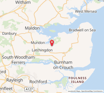 Map of Mayland, EnglandEngland