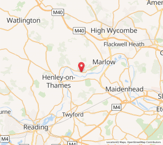 Map of Medmenham, EnglandEngland