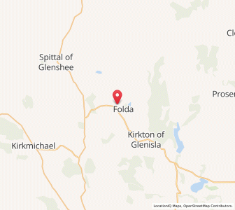 Map of Meikle Forter, ScotlandScotland