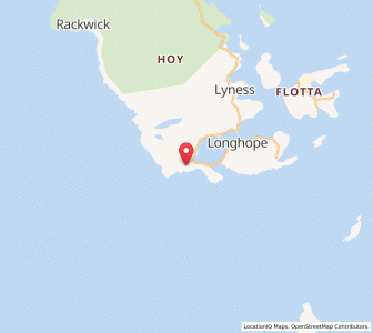 Map of Melsetter, ScotlandScotland