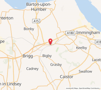 Map of Melton Ross, EnglandEngland