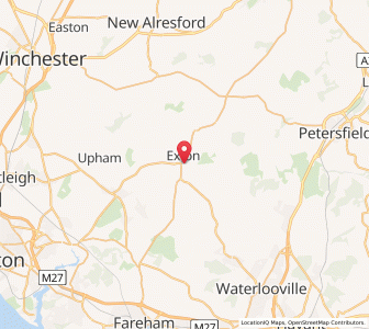 Map of Meonstoke, EnglandEngland