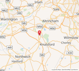 Map of Mere, EnglandEngland