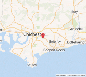 Map of Merston, EnglandEngland