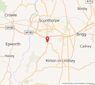 Map of Messingham, EnglandEngland