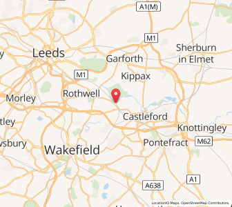 Map of Methley, EnglandEngland