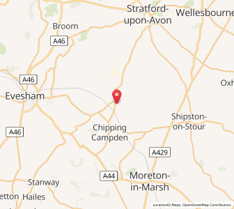 Map of Mickleton, EnglandEngland