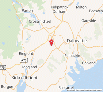 Map of Mid Kelton, ScotlandScotland