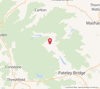 Map of Middlesmoor, EnglandEngland