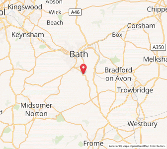 Map of Midford, EnglandEngland