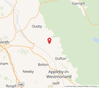 Map of Milburn, EnglandEngland