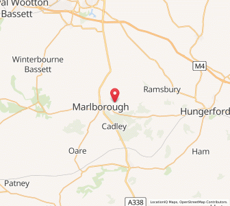 Map of Mildenhall, EnglandEngland