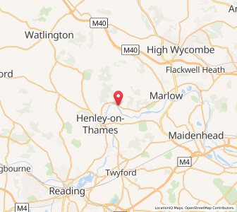 Map of Mill End, EnglandEngland