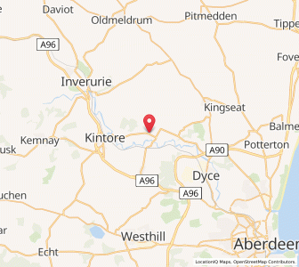 Map of Mill of Fintray, ScotlandScotland