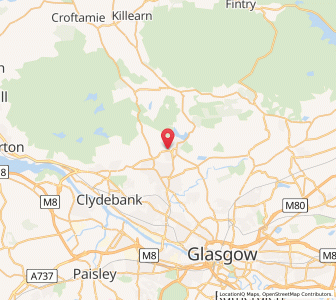 Map of Milngavie, ScotlandScotland