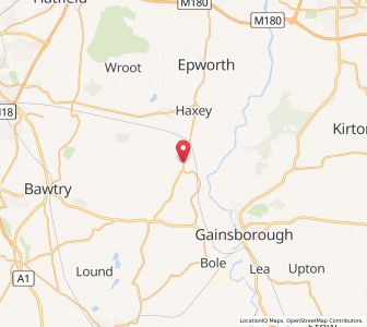 Map of Misterton, EnglandEngland