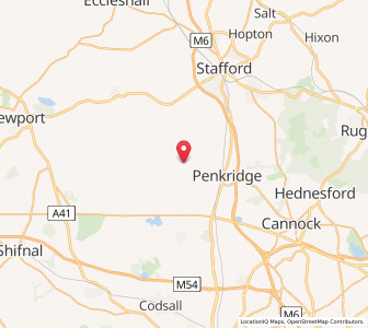 Map of Mitton, EnglandEngland