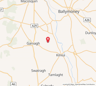 Map of Moneydig, Northern IrelandNorthern Ireland