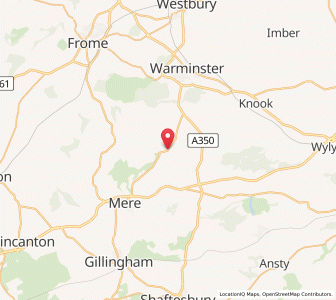 Map of Monkton Deverill, EnglandEngland