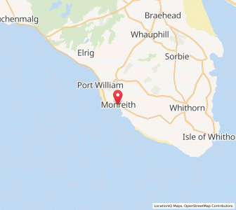 Map of Monreith, ScotlandScotland