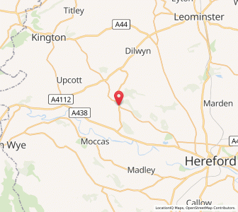 Map of Moorhampton, EnglandEngland