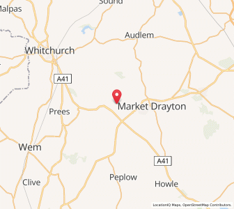 Map of Moreton Say, EnglandEngland
