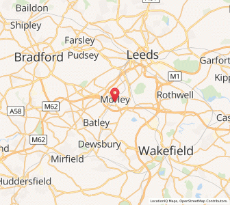 Map of Morley, EnglandEngland
