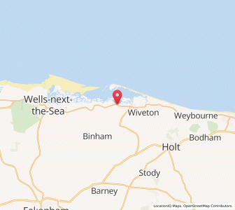 Map of Morston, EnglandEngland