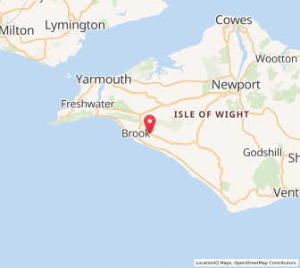Map of Mottistone, EnglandEngland