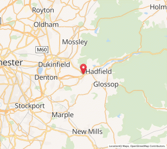 Map of Mottram, EnglandEngland