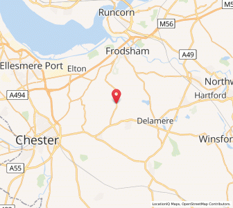 Map of Mouldsworth, EnglandEngland