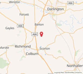 Map of Moulton, EnglandEngland