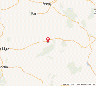 Map of Mount Hamilton, Northern IrelandNorthern Ireland