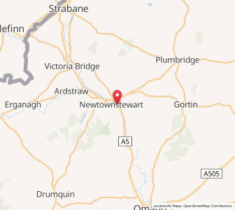 Map of Moyle, Northern IrelandNorthern Ireland