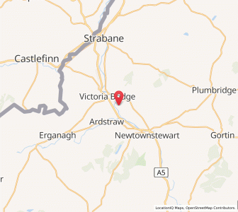 Map of Mulvin, Northern IrelandNorthern Ireland